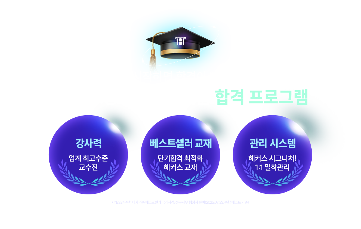 업계 최고 수준 스타교수진