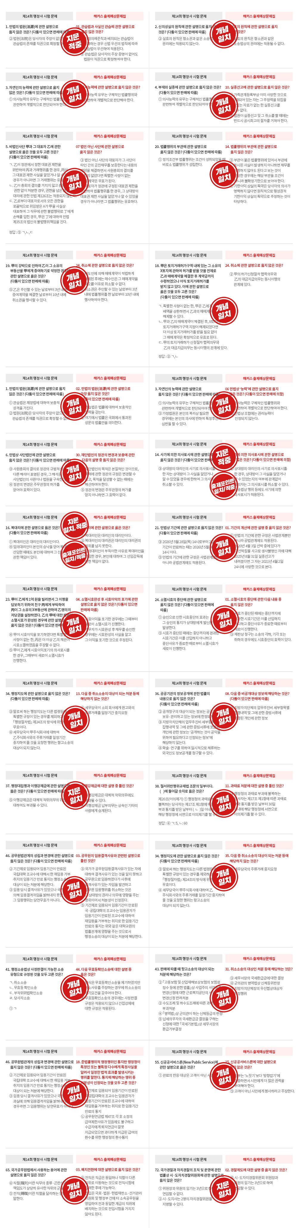 적중내역