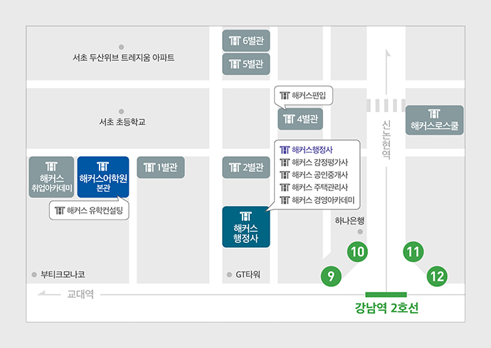 해커스 행정사 강남학원