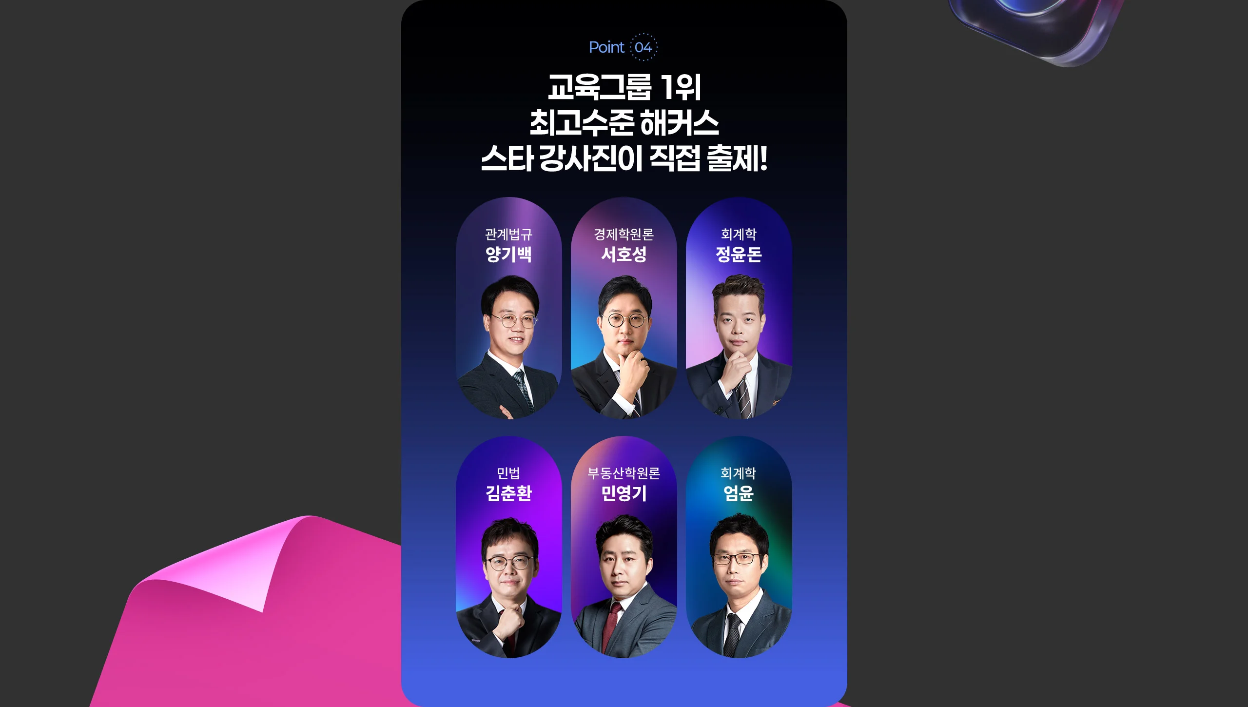 스타 강사진이 직접 출제!