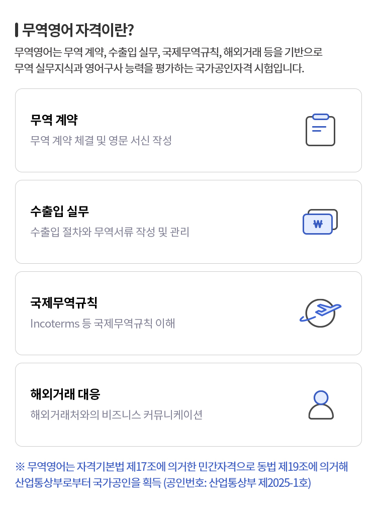 무역영어란?