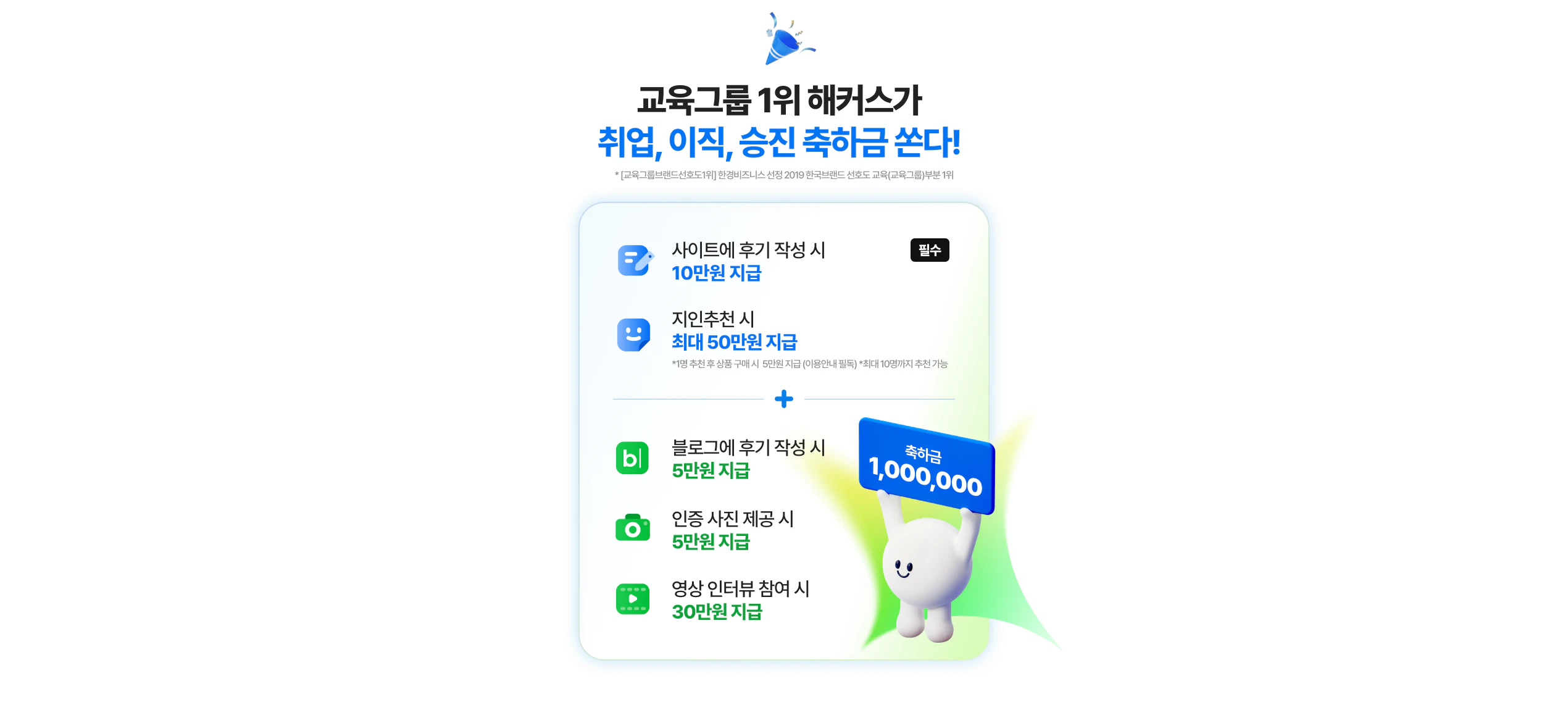 영상 인터뷰 참여 시 30만원 지급