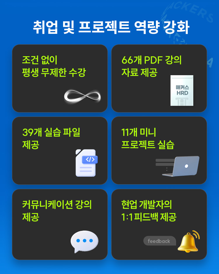 취업 및 프로젝트 역량 강화