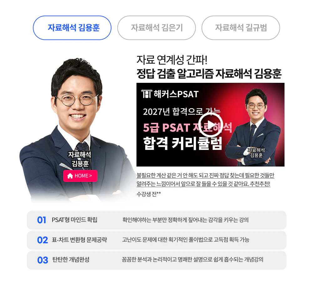 해커스PSAT