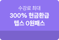 텝스 300% 환급패스