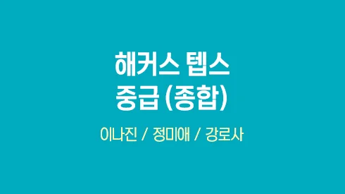 해커스 텝스 중급 종합 (문법/독해/어휘/청해)