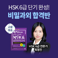 hsk 6급 비밀과외 합격반