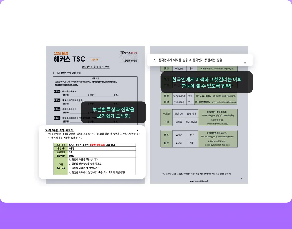 해커스 중국어 TSC 환급반