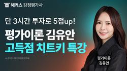 평가이론 김유안 고득점 치트키 특강