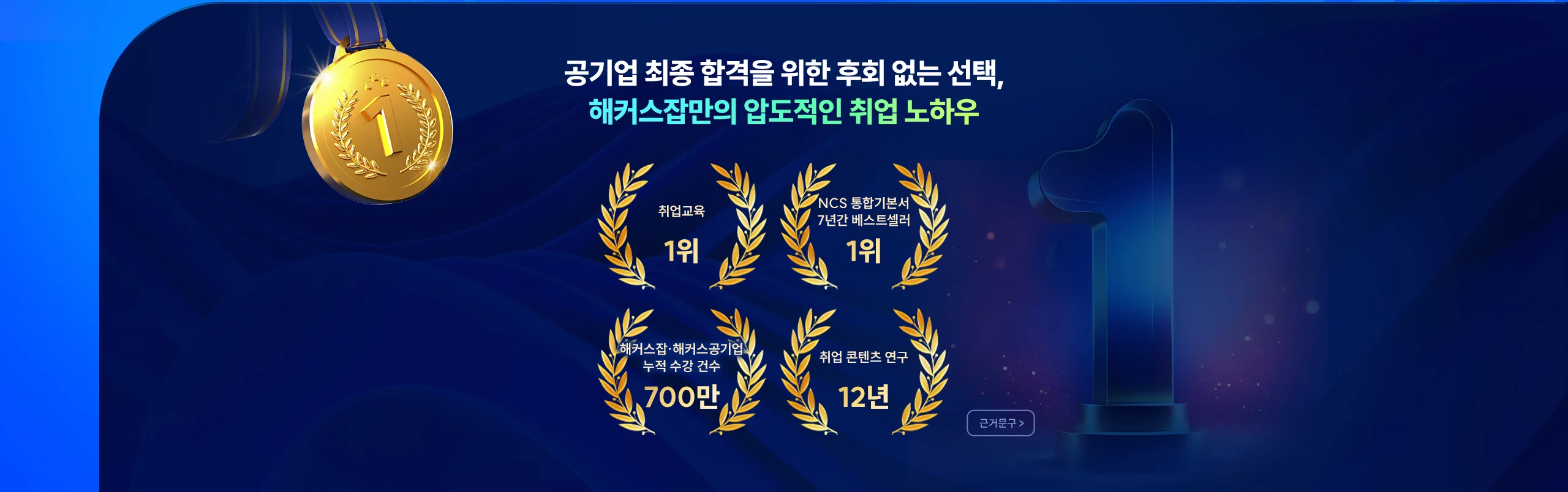 해커스잡만의 압도적인 취업 노하우