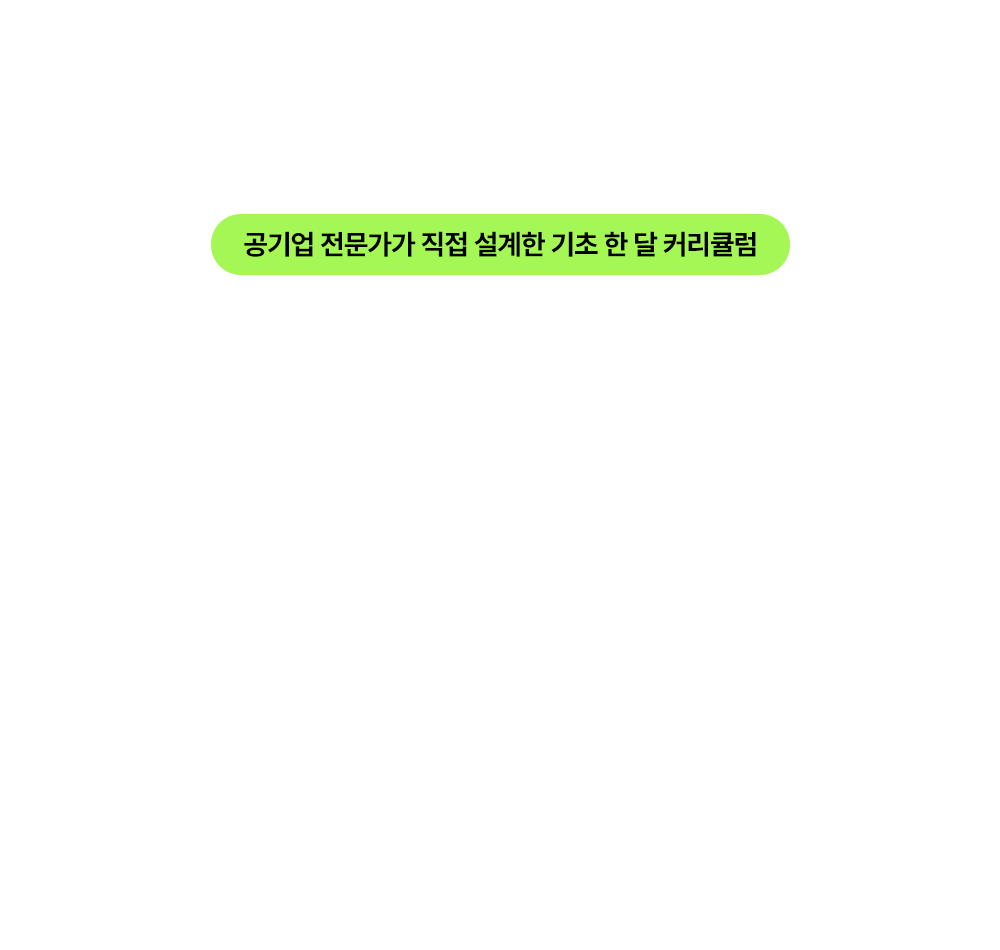 공기업 전문가가 직접 설계한 기초 한 달 커리큘럼