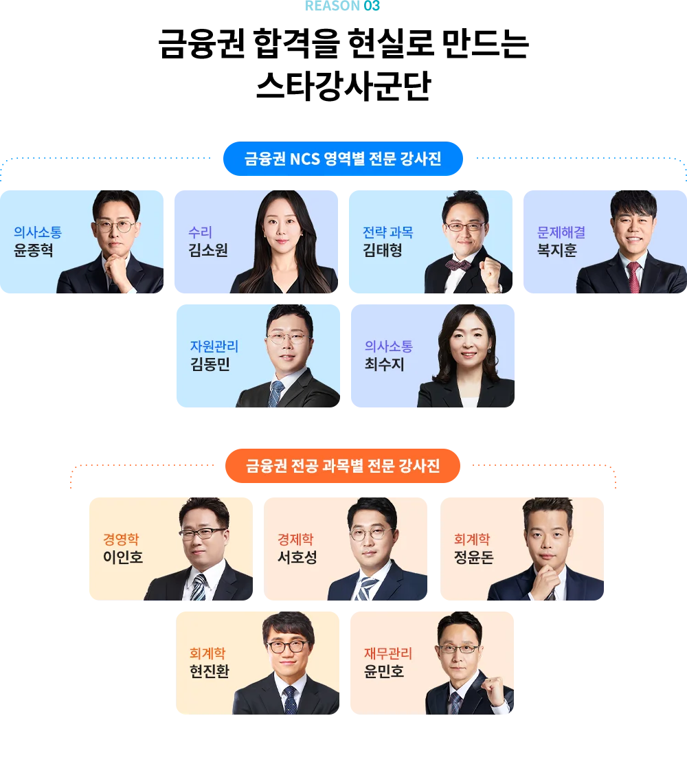 합격패스 스타강사군단