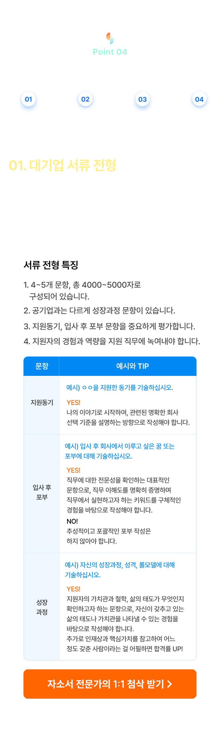 대기업 채용 절차